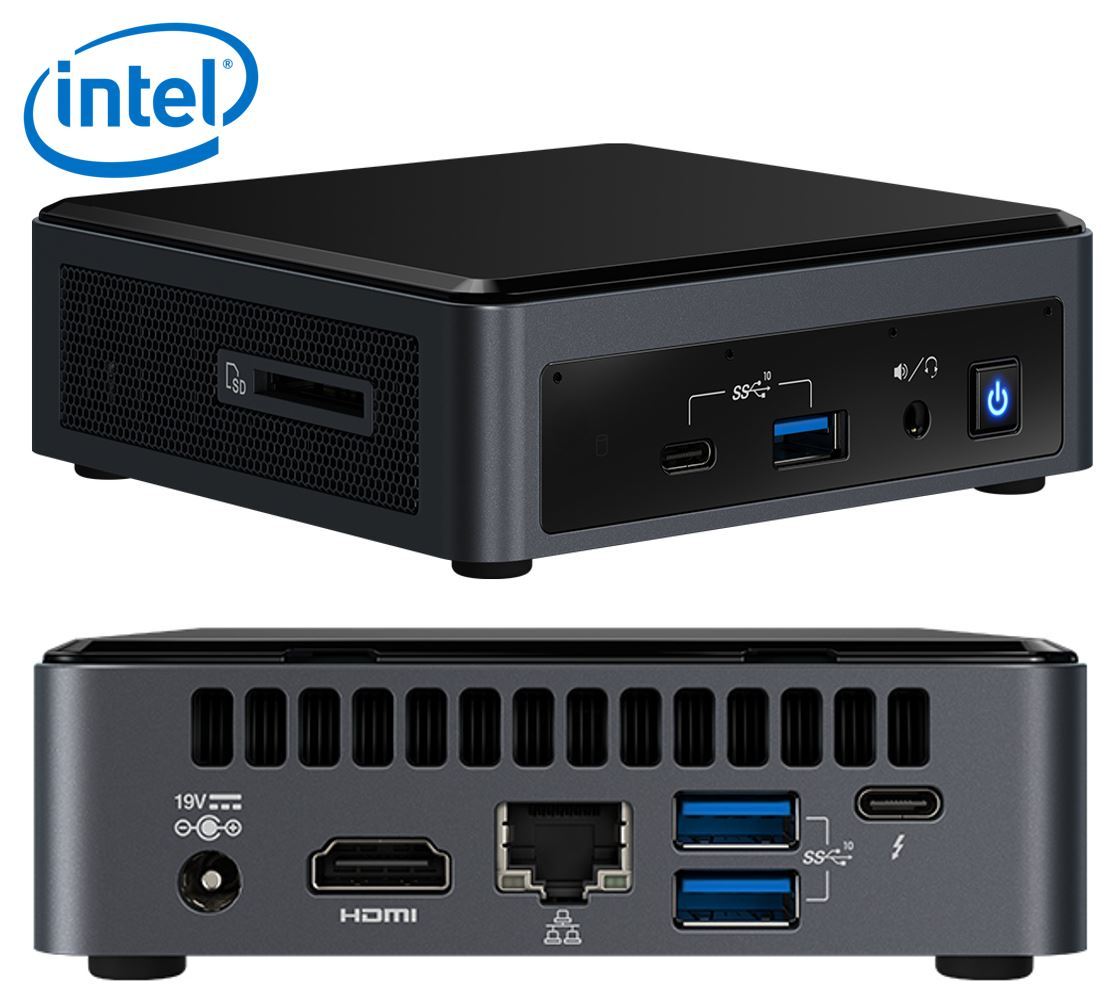 INTEL NUC mini PC i5-10210U 4.2GHz 2xDDR4 SODIMM M.2 SATA/PCIe SSD